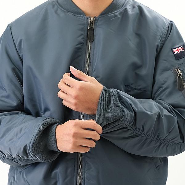 カンタベリー MA-1ジャケット MA1 メンズ 長袖 中綿入り カンタベリー MA-1ジャケット MA1 メンズ 長袖 中綿入り