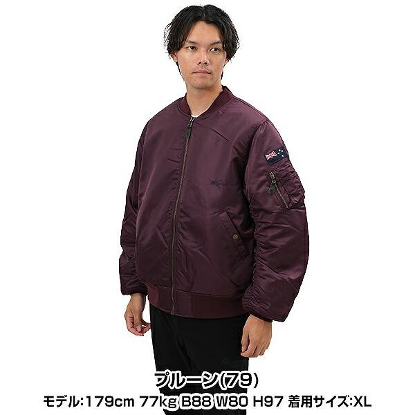 カンタベリー MA-1ジャケット MA1 メンズ 長袖 中綿入り カンタベリー MA-1ジャケット MA1 メンズ 長袖 中綿入り