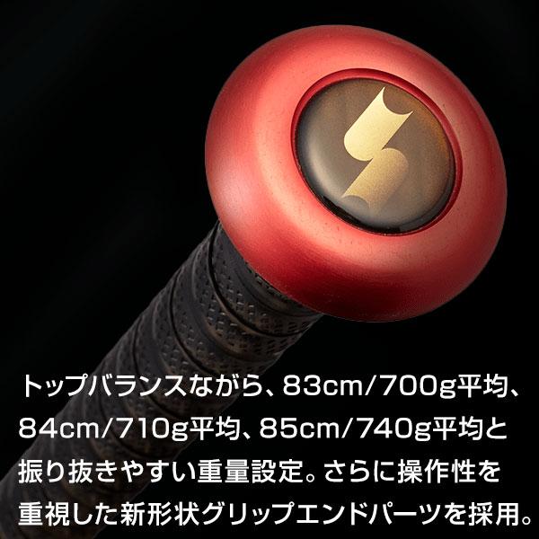 バッター用滑り止めジェルおまけ 交換無料 バット 野球 軟式 FRP 大人 SSK MM23 82cm 83cm 84cm 85cm トップバランス 日本製 SBB4037-9020 一般用｜bbtown｜09