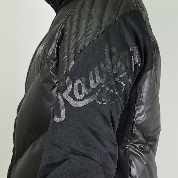 Rawlings ブラック コンビネーションアウタージャケット BLACK LABEL [ブラックレーベル] コンビネーションアウタージャケット