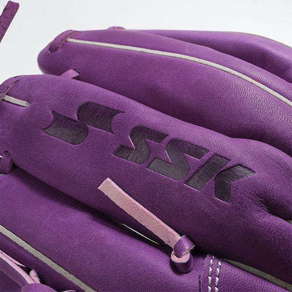 エスエスケイ 軟式用グローブ 右投げ 紫 エスエスケイ（SSK） 交換無料 野球 グローブ 軟式 大人 右投げ 内野手