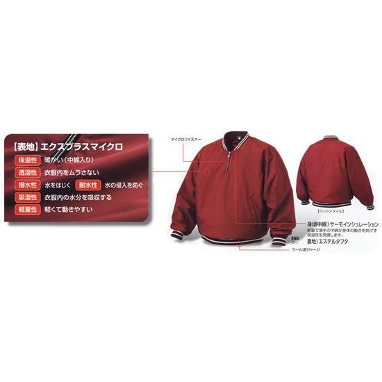 DeNAベイスターズ ハーフジッププルオーバー DESCENTE オーセンティックチームウェア/スタジアムジャンパー