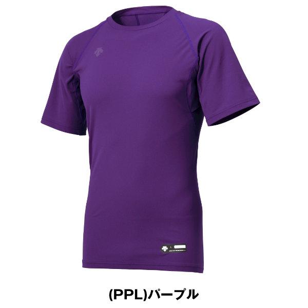 野球 アンダーシャツ 大人 半袖 丸首 フィットタイプ デサント 軽量 吸汗速乾 STD721B STD-721B アンダーシャツ名入れ有料可(U) | DESCENTE | 07