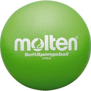 モルテン 贅沢品 ドッジボール ソフトスポンジボール STS16G メーカー公式 緑