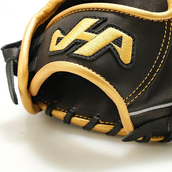 JH 硬式野球グローブ 黒/黄　トレーニンググローブ dショッピング |野球 トレーニンググローブ 硬式 大人 右投げ
