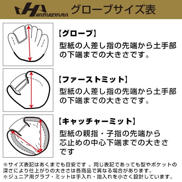 ハタケヤマ（HATAKEYAMA） 交換無料 野球 グローブ 軟式 大人 右投げ