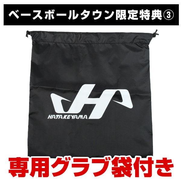 【最終お値引き 3/16まで】ハタケヤマ　軟式グローブ　外野手用　左投げ 最終お値引き 3/16まで】ハタケヤマ 軟式グローブ 外野手用 左投げ