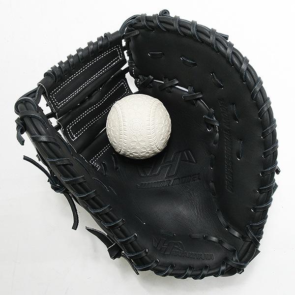 ハタケヤマ　ファーストミット　軟式　値下げ不可 新品】 ハタケヤマ 軟式用 ファーストミット 型付け無料付き