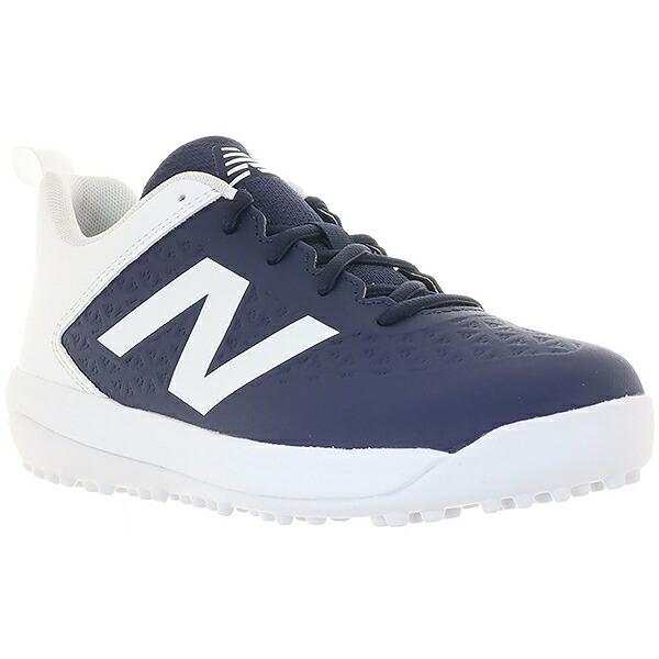 New Balance トレーニングシューズ ホワイト/ネイビー New Balance（ニューバランス） 交換無料 野球 トレーニングシューズ
