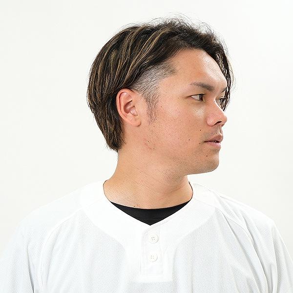 レワード 交換無料 野球 アップシャツ2ボタンタイプ 半袖 野球ウェア