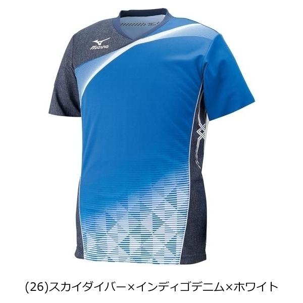 タグ付き未使用 MIZUNO バレーボールゲームシャツ　Oサイズ v2ma9001n.jpg