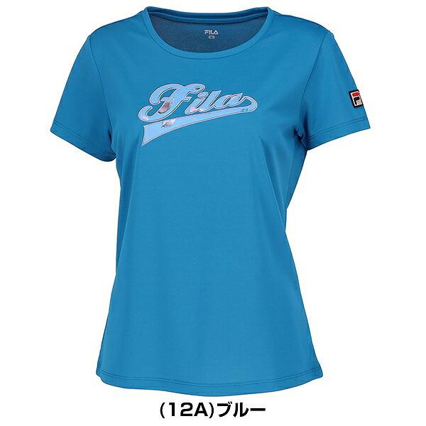 FILA（フィラ） テニス Tシャツ レディース 半袖 吸汗速乾 UVカット