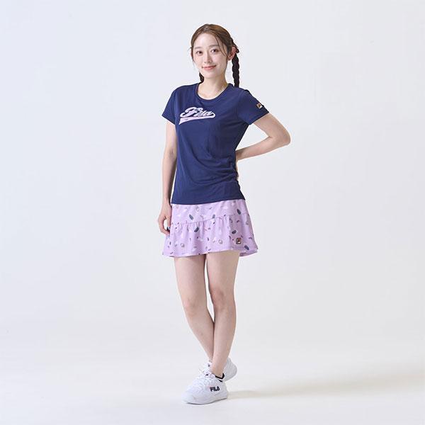 FILA（フィラ） テニス Tシャツ レディース 半袖 吸汗速乾 UVカット