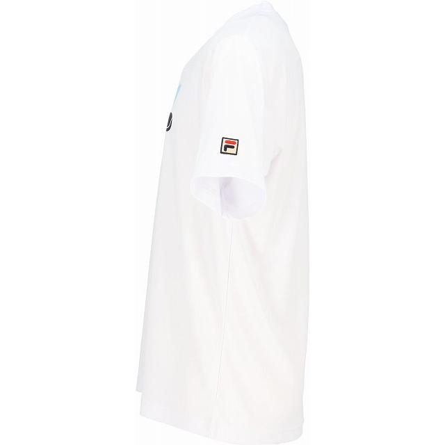 FILA（フィラ） テニス Tシャツ メンズ プラクティスTシャツ 半袖 丸首