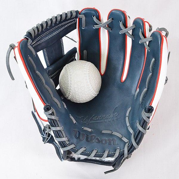 The Wannabe Hero 交換無料 野球 グローブ 軟式 ウイルソン DUAL 内