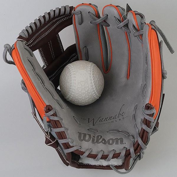 The Wannabe Hero 交換無料 野球 グローブ 軟式 大人 右投げ