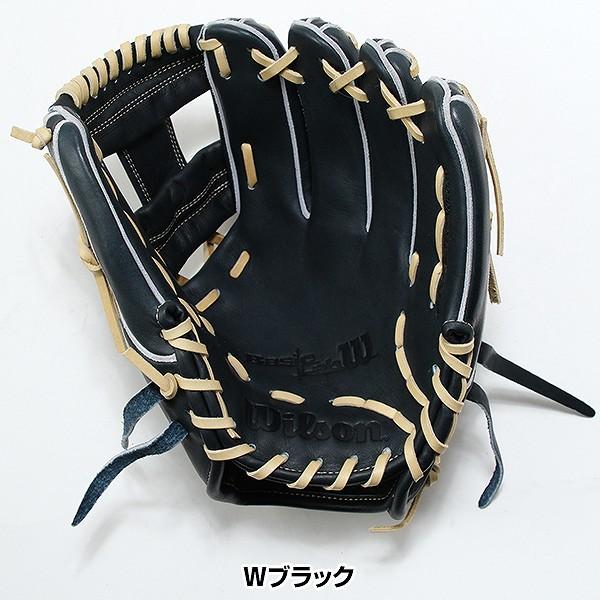 【美品】Wilson BASIC LAB DUAL 軟式グローブ 右投 黒×金 WILLSON（ウィルソン） 交換無料 野球 グローブ 軟式 大人 グラブ