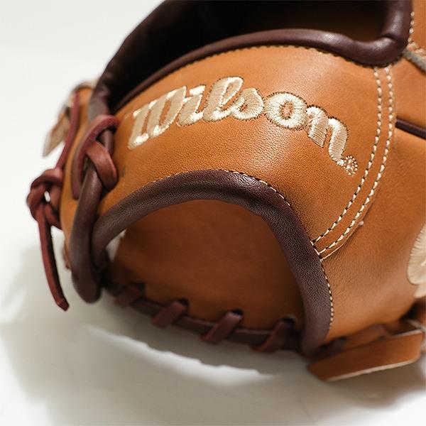 交換無料 野球 グローブ 軟式 大人 右投げ ウィルソン Wilson 一般用 ワナビー ヒーロー デュアル 87型 内野手用 サイズ：11.75 WBW1037-90 型付け可能(G)の画像