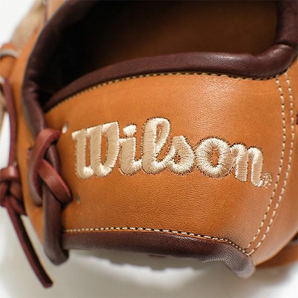 交換無料 野球 グローブ 軟式 大人 右投げ ウィルソン Wilson 一般用 ワナビー ヒーロー デュアル 87型 内野手用 サイズ：11.75 WBW1037-90 型付け可能(G)の画像