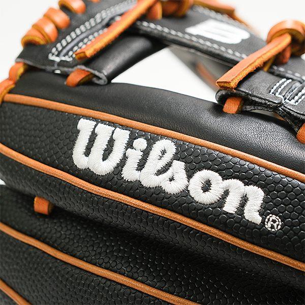 交換無料 野球 グローブ 軟式 大人 右投げ ウィルソン Wilson 一般用 ワナビー ヒーロー デュアル 87型 内野手用 サイズ：11.75 WBW1037-94 型付け可能(G)の画像