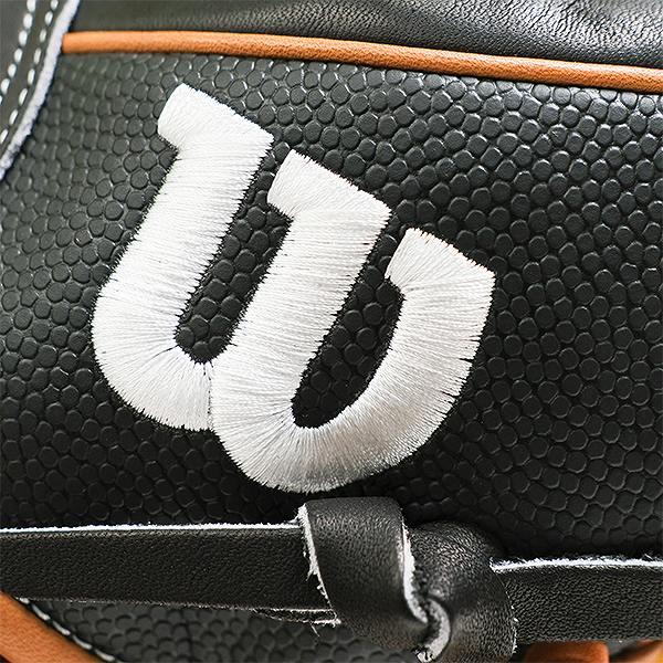交換無料 野球 グローブ 軟式 大人 右投げ ウィルソン Wilson 一般用 ワナビー ヒーロー デュアル 87型 内野手用 サイズ：11.75 WBW1037-94 型付け可能(G)の画像