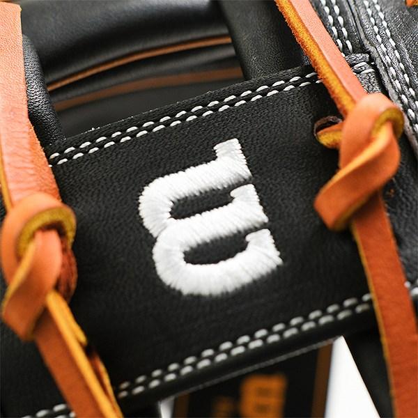 交換無料 野球 グローブ 軟式 大人 右投げ ウィルソン Wilson 一般用 ワナビー ヒーロー デュアル 87型 内野手用 サイズ：11.75 WBW1037-94 型付け可能(G)の画像