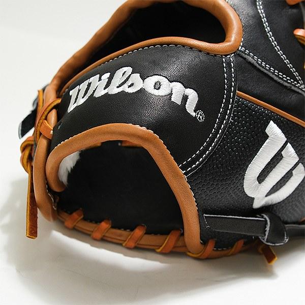 交換無料 野球 グローブ 軟式 大人 右投げ ウィルソン Wilson 一般用 ワナビー ヒーロー デュアル 87型 内野手用 サイズ：11.75 WBW1037-94 型付け可能(G)の画像