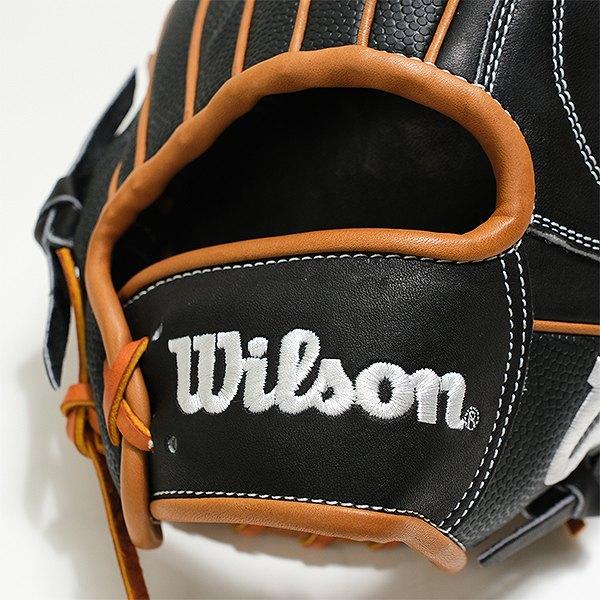 交換無料 野球 グローブ 軟式 大人 右投げ ウィルソン Wilson 一般用 ワナビー ヒーロー デュアル 87型 内野手用 サイズ：11.75 WBW1037-94 型付け可能(G)の画像