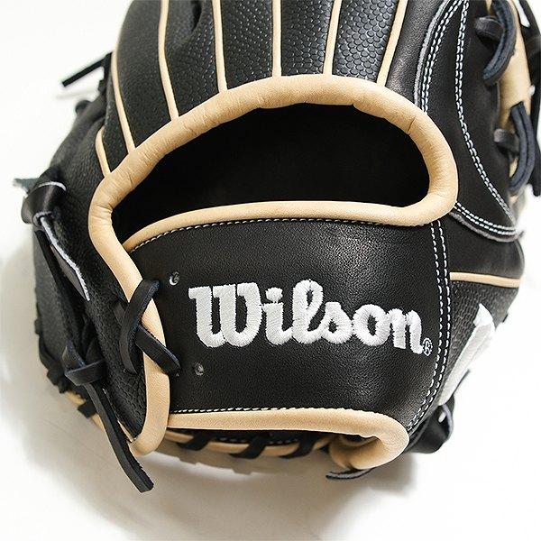 交換無料 野球 グローブ 軟式 大人 右投げ ウィルソン Wilson 一般用 ワナビー ヒーロー デュアル 87型 内野手用 サイズ：11.75 WBW1037-96 型付け可能(G)の画像