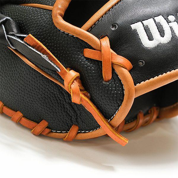 交換無料 野球 グローブ 軟式 大人 右投げ ウィルソン Wilson 一般用 ワナビー ヒーロー デュアル 1723型 内野手用 サイズ：11.75 WBW1038-10 型付け可能(G)の画像