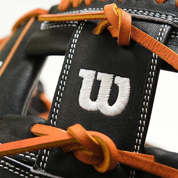 交換無料 野球 グローブ 軟式 大人 右投げ ウィルソン Wilson 一般用 ワナビー ヒーロー デュアル 1723型 内野手用 サイズ：11.75 WBW1038-10 型付け可能(G)の画像