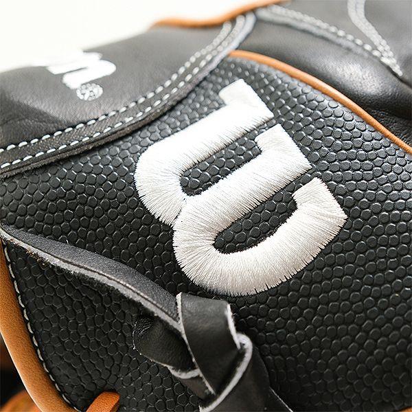 交換無料 野球 グローブ 軟式 大人 右投げ ウィルソン Wilson 一般用 ワナビー ヒーロー デュアル 1723型 内野手用 サイズ：11.75 WBW1038-10 型付け可能(G)の画像
