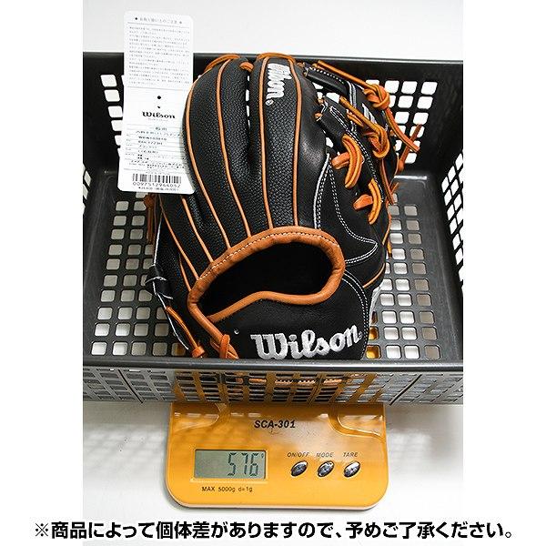 交換無料 野球 グローブ 軟式 大人 右投げ ウィルソン Wilson 一般用 ワナビー ヒーロー デュアル 1723型 内野手用 サイズ：11.75 WBW1038-10 型付け可能(G)の画像