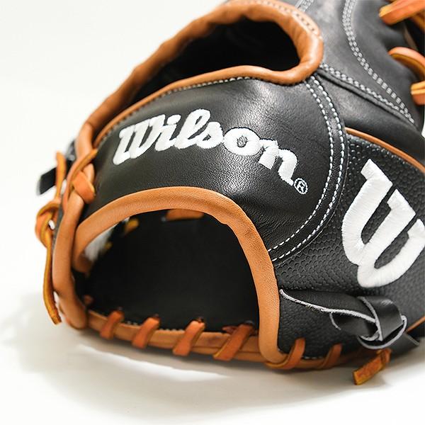交換無料 野球 グローブ 軟式 大人 右投げ ウィルソン Wilson 一般用 ワナビー ヒーロー デュアル 1723型 内野手用 サイズ：11.75 WBW1038-10 型付け可能(G)の画像