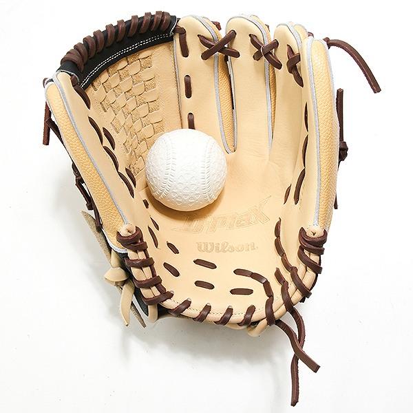 Wilson ジュニア軟式グローブ 黒/タン　新品 WILLSON（ウィルソン） 少年軟式 グローブ 内野手用 86型 外崎モデル
