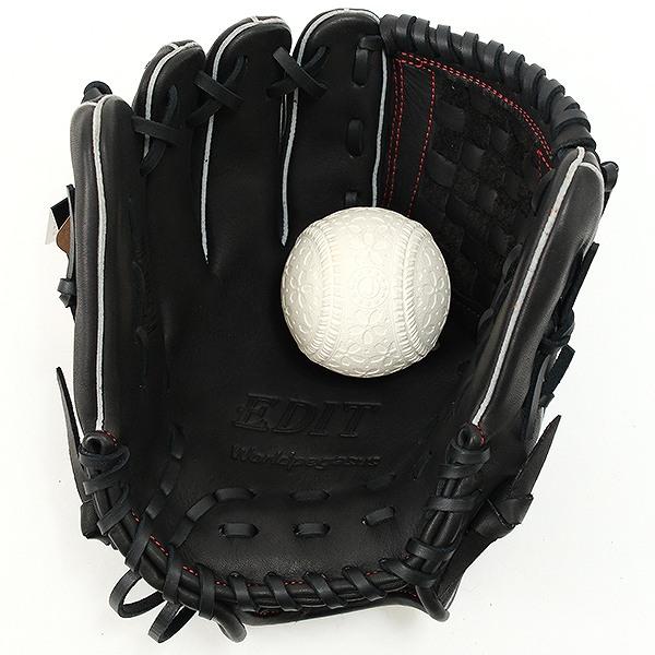 ワールドペガサス　キッズ用　軟式野球用グローブ　黒　左投　新品 ワールドペガサス（WORLD PEGASUS） 野球 キッズグラブ 軟式 右投げ 左