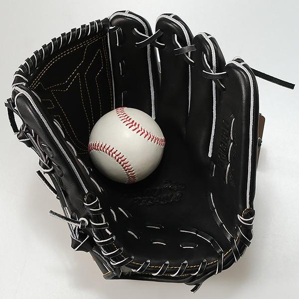 硬式グローブ　外野用 ワールドペガサス　野球　黒 ワールドペガサス（WORLD PEGASUS） 交換無料 野球 グローブ 硬式用