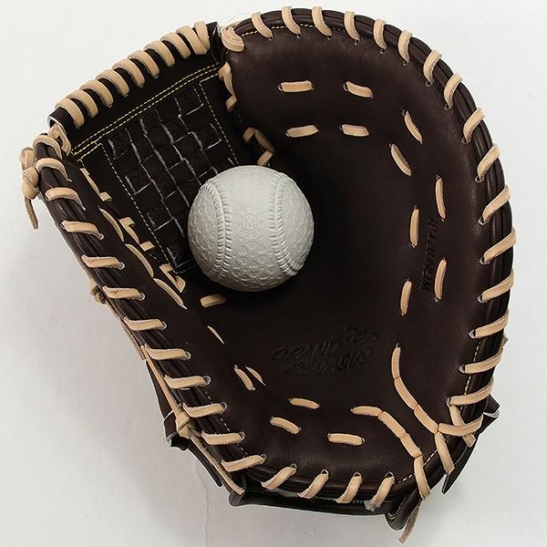 ミズノ製グラブ袋おまけ 交換無料 野球 ファーストミット 硬式・軟式兼用 大人 右投げ ワールドペガサス グランドペガサス 一塁手用 WGN4PT3 型付け可能(G)｜bbtown｜06