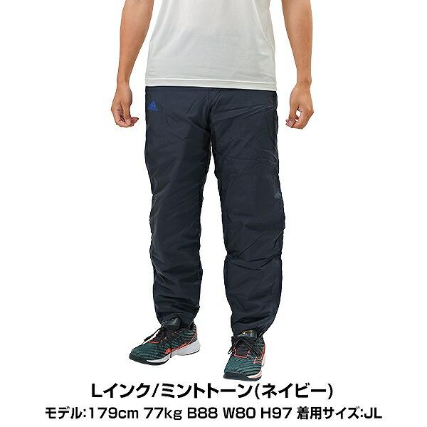 ☆未使用タグ付き☆ adidas GOLF 中綿入り 防寒 イージーパンツ 刺繍 adidas（アディダス） 中綿入りパンツ メンズ M TEAM パデッドパンツ