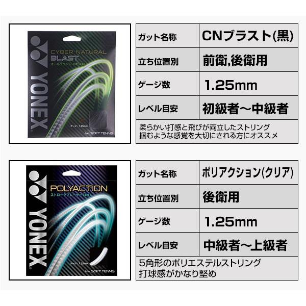 YONEX（ヨネックス） ガットも張り上げも無料 ソフトテニス ジオ