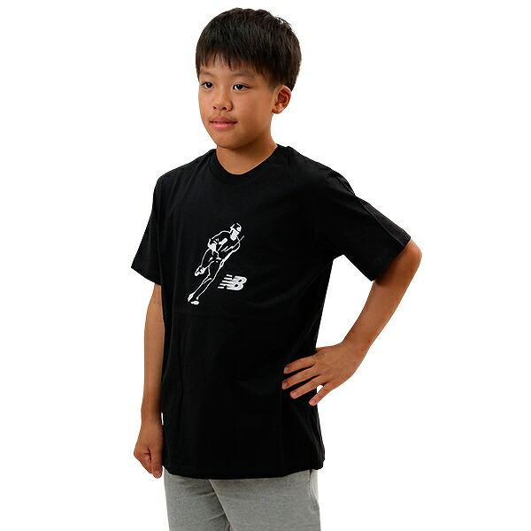 New Balance Tシャツ 子供 半袖 丸首 ニューバランス Character