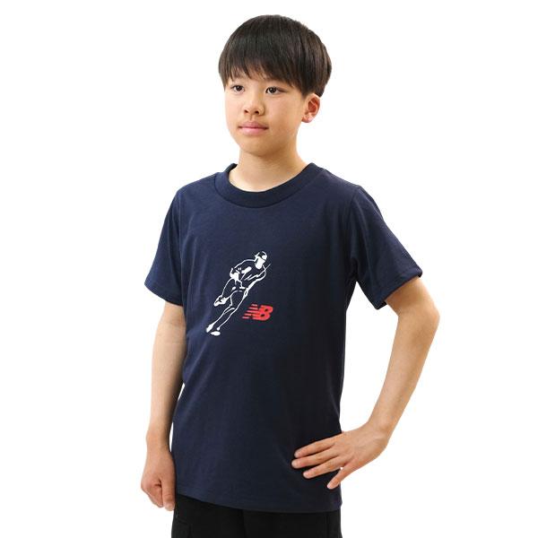 New Balance（ニューバランス） Tシャツ キッズ 半袖 丸首 大谷翔平