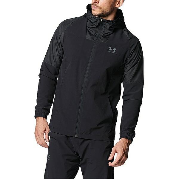 ウィンドブレーカー フード付き 大人 アンダーアーマー マルチスポーツ トレーニングシャツ メンズ UAトリコット ラインド ウーブンジャケット 1375524 | UNDER ARMOUR | 03