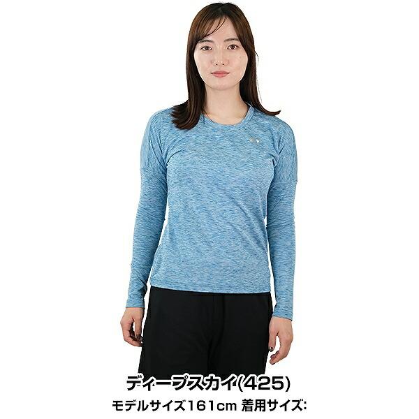 YONEX（ヨネックス） テニス Tシャツ レディース 長袖 丸首 テニス