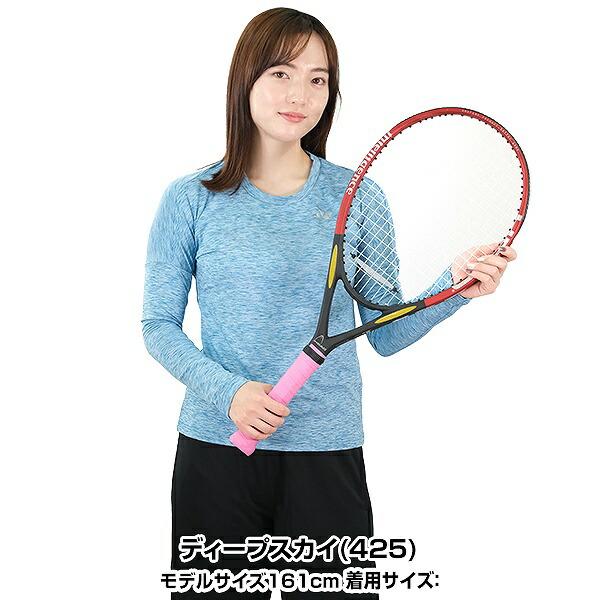 YONEX（ヨネックス） テニス Tシャツ レディース 長袖 丸首 テニス