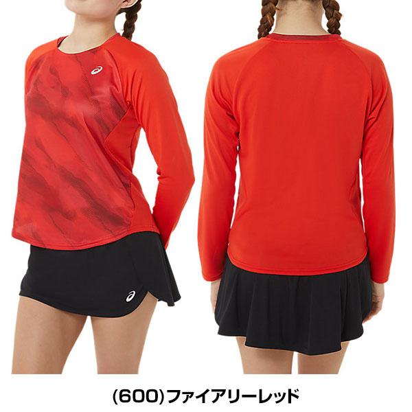 ASICS アシックス テニス ロングTシャツ ドライウイメンズ長袖 ASICS アシックス テニス ロングTシャツ ドライウイメンズ長袖