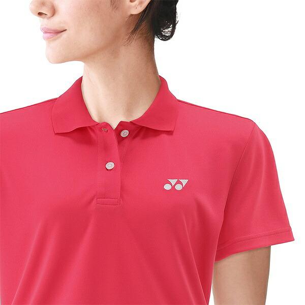 ヨネックス テニス バドミントン ゲームシャツ レディース ポロシャツ 日本バドミントン協会審査合格品 半袖 UVカット 吸汗速乾 20800 | YONEX | 06
