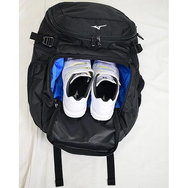MIZUNO（ミズノ） チームバックパック 約40L シューズ収納可 5ポケット