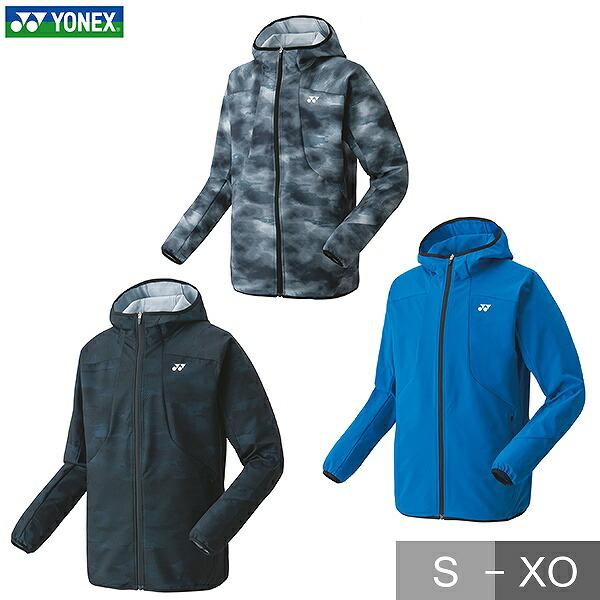 ヨネックス テニス バドミントン ユニウォームアップパーカー メンズ フルジップ テニスウェア スポーツ UVカット 制電 ストレッチ 50142 | YONEX