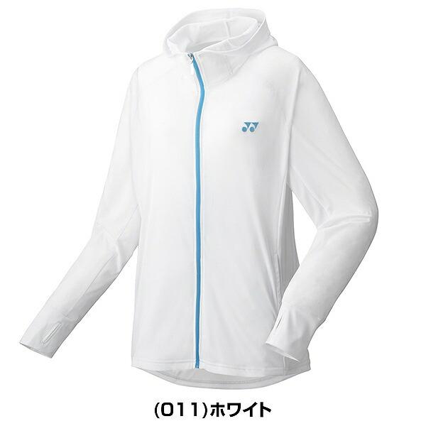 ヨネックス YONEX テニスユニニットウォームアップシャツ ホフホワイト　L ヨネックス ウェア（メンズ/ユニ） ]ニットウォームアップシャツ
